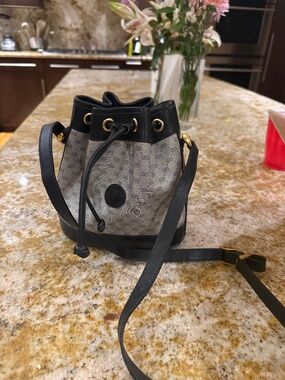 Vintage Gucci Micro GG Supreme Bucket Bag